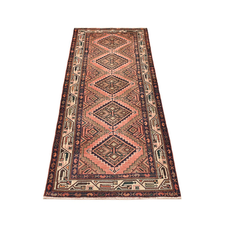Tapis de couloir Tapis persan - Nomadic - 210 x 77 cm - rouge clair