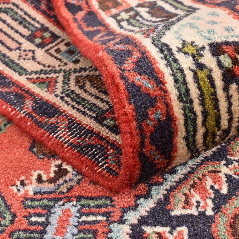 Tapis persan - Nomadic - 172 x 81 cm - rouge clair