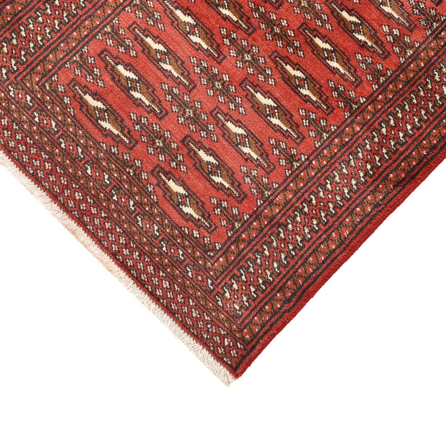 Tapis de couloir Tapis Turkaman - 197 x 60 cm - rouge