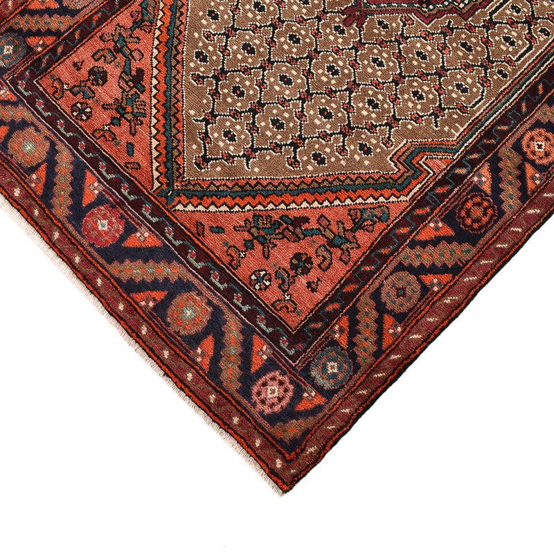Tapis de couloir Tapis persan - Nomadic - 396 x 105 cm - sable