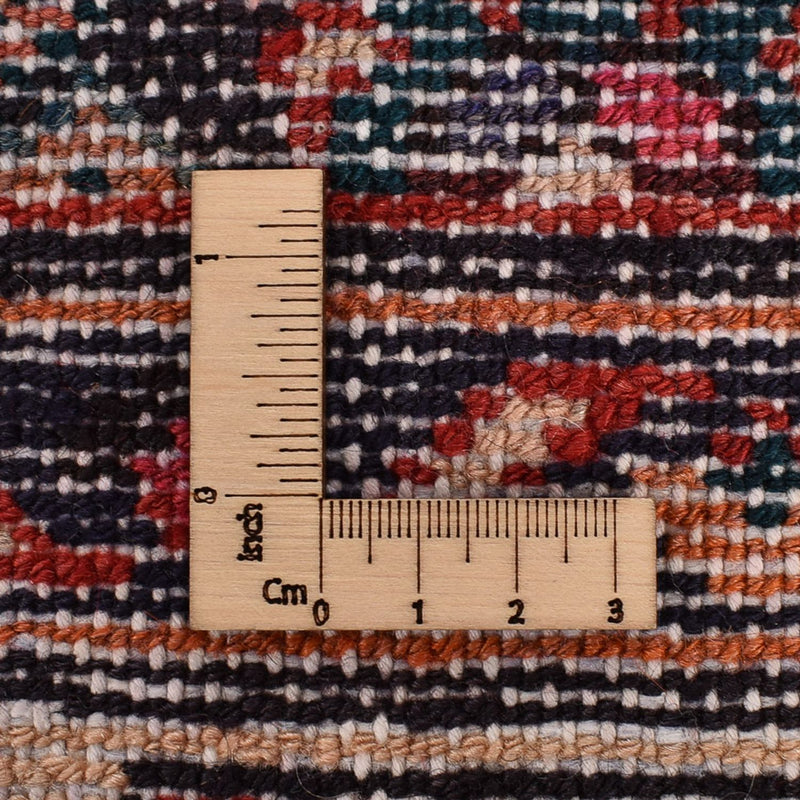 Tapis de couloir Tapis persan - Nomadic - 388 x 108 cm - rouge
