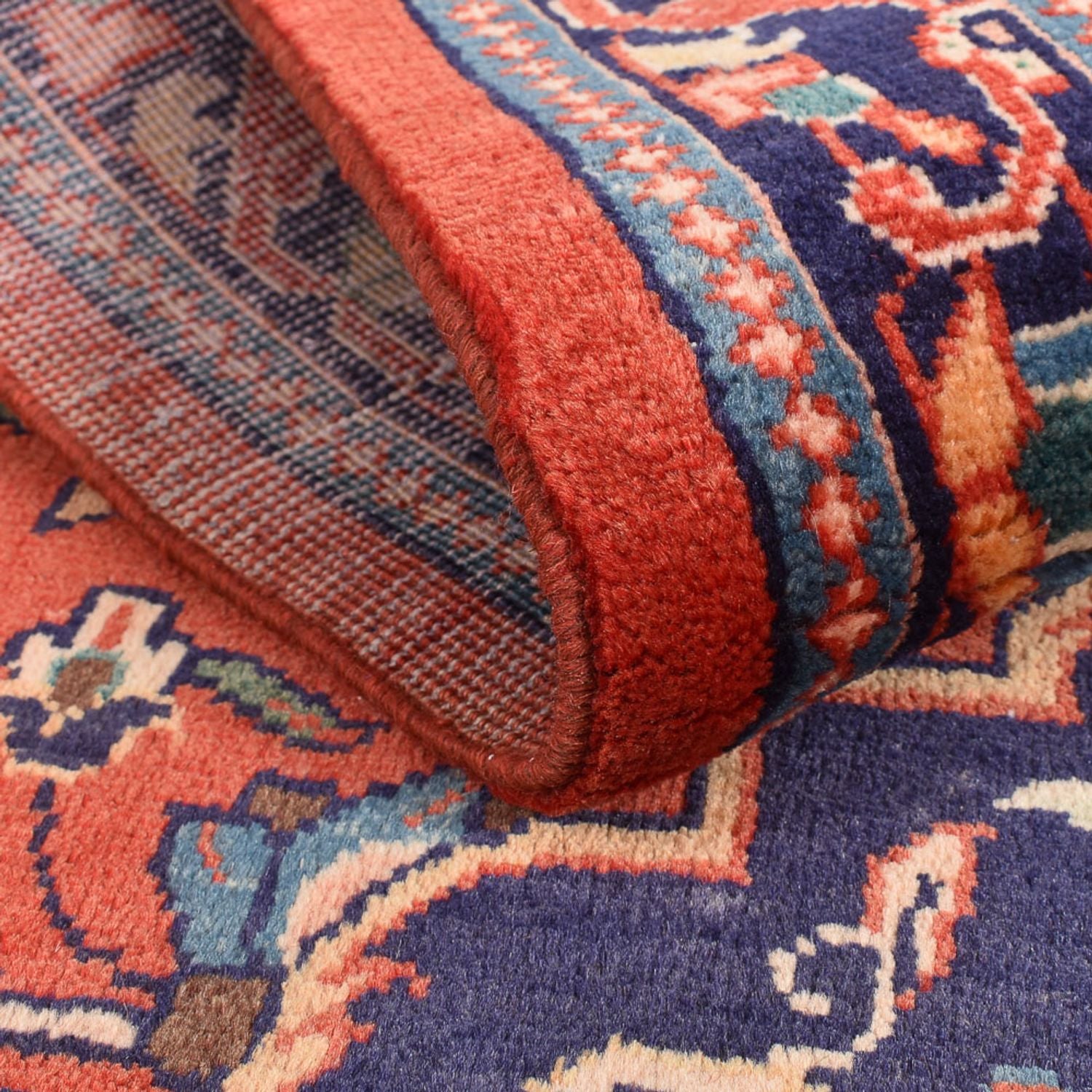 Tapis de couloir Tapis persan - Classique - 310 x 105 cm - rouge clair