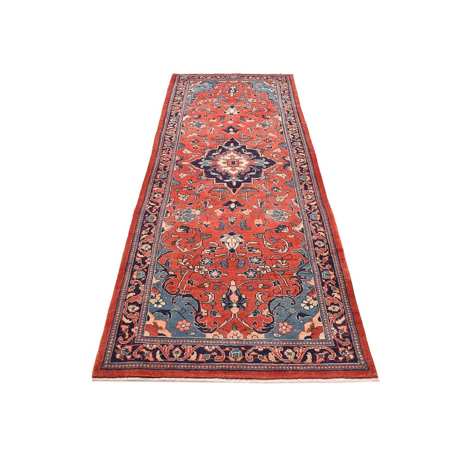 Tapis de couloir Tapis persan - Classique - 310 x 105 cm - rouge clair