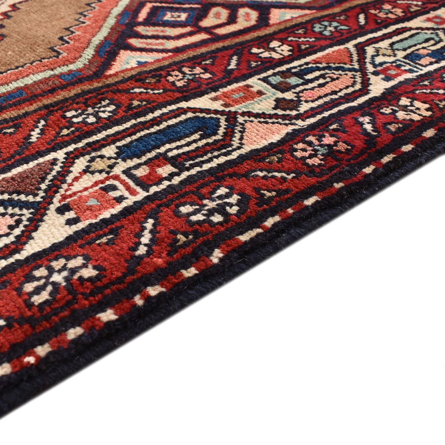 Tapis de couloir Tapis persan - Nomadic - 305 x 103 cm - rouge clair
