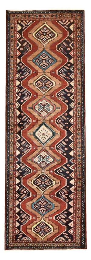 Tapis de couloir Tapis persan - Nomadic - 323 x 108 cm - multicolore