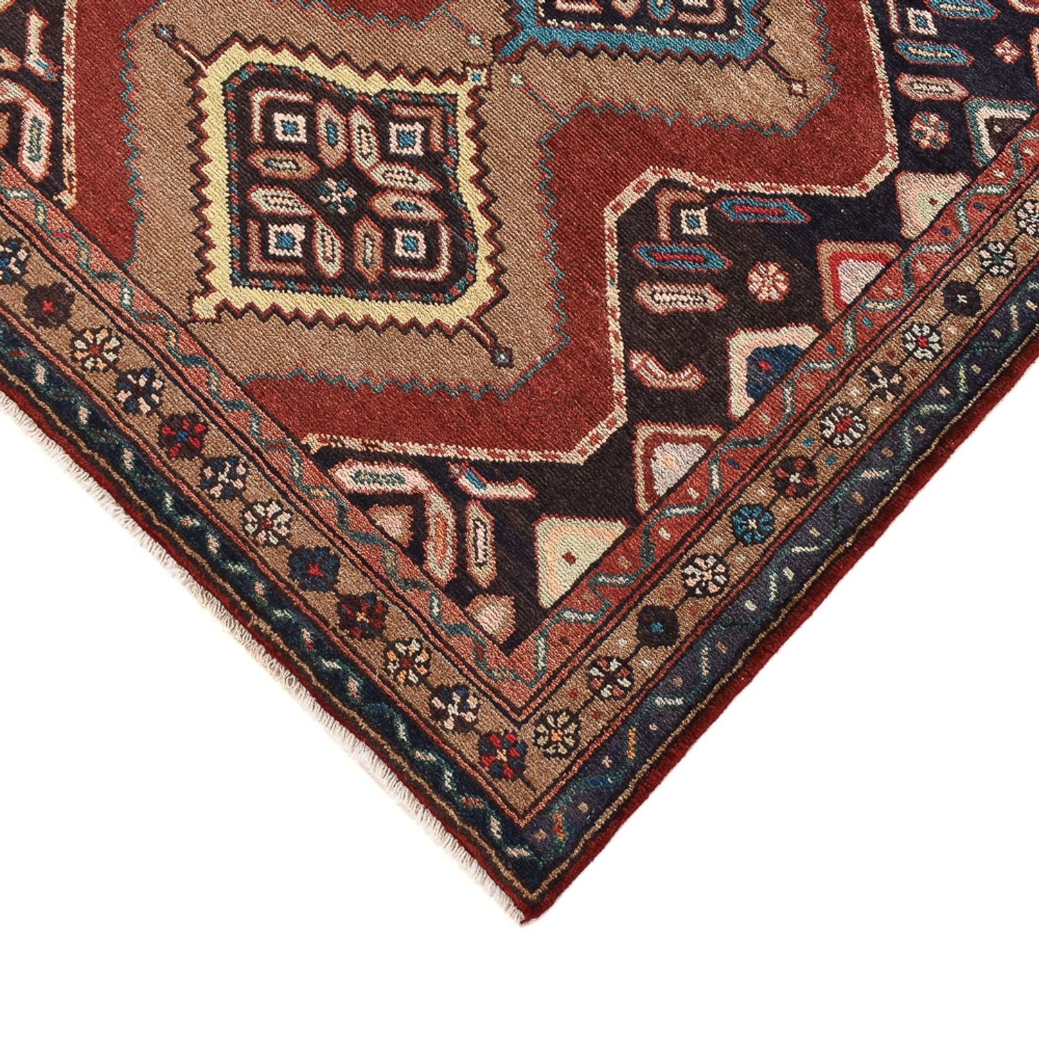 Tapis de couloir Tapis persan - Nomadic - 323 x 108 cm - multicolore