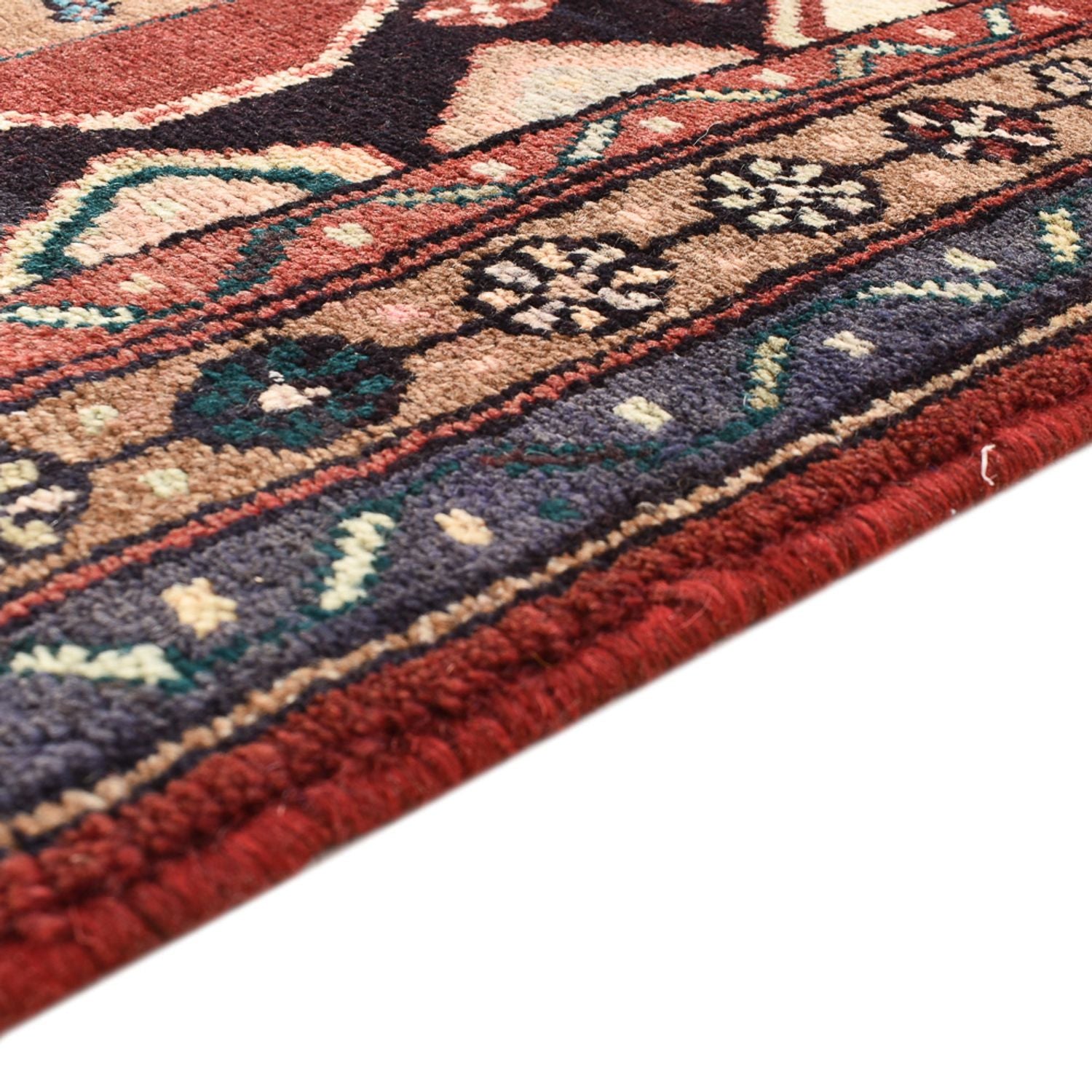 Tapis de couloir Tapis persan - Nomadic - 323 x 108 cm - multicolore