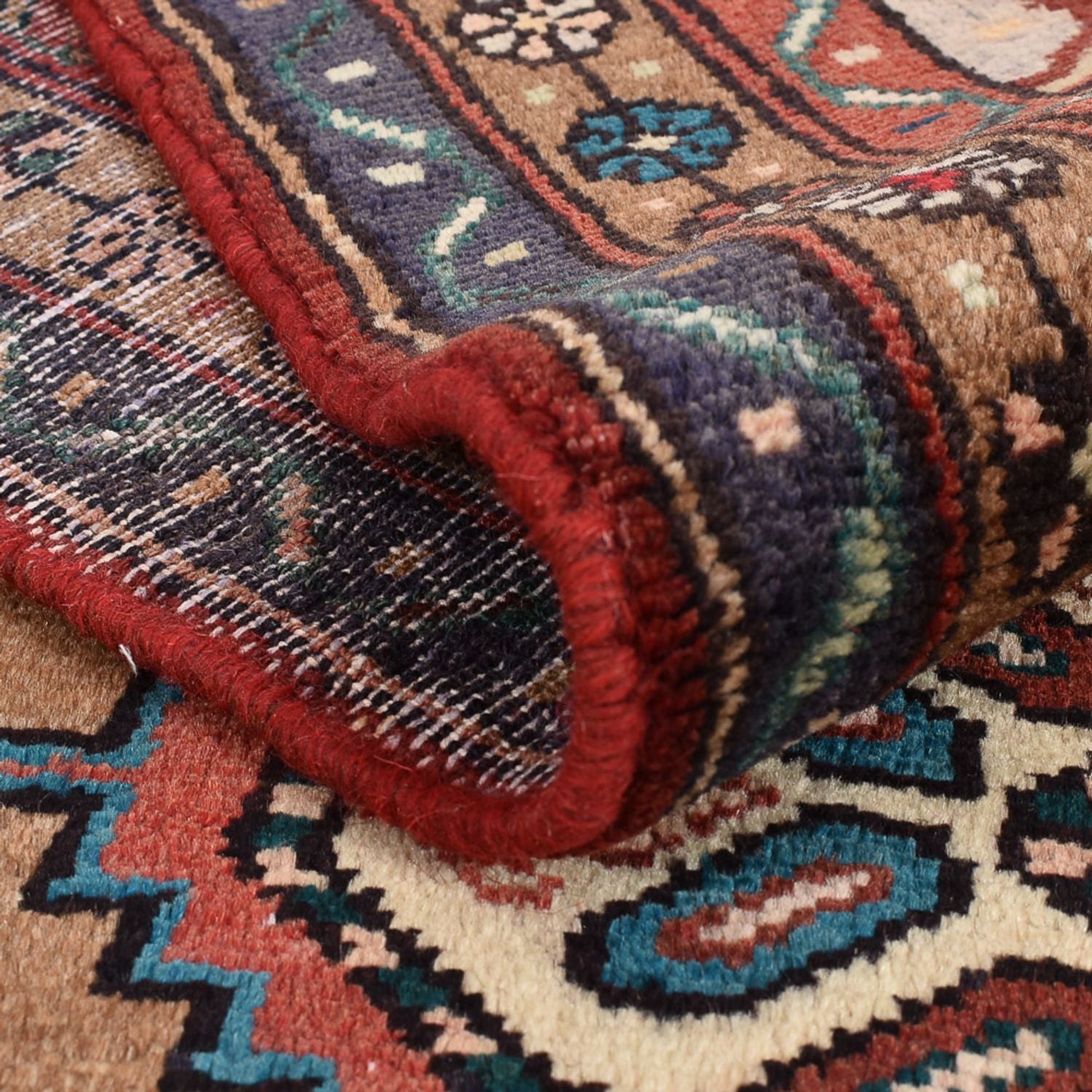 Tapis de couloir Tapis persan - Nomadic - 323 x 108 cm - multicolore