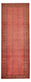 Tapis de couloir Tapis Turkaman - 276 x 102 cm - rouge