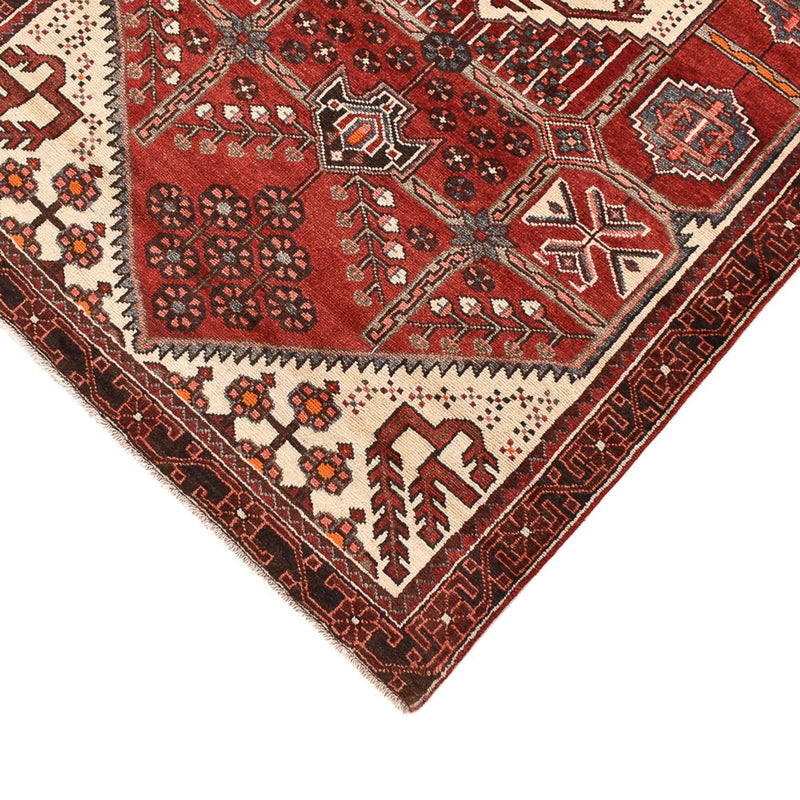 Tapis de couloir Tapis persan - Nomadic - 297 x 103 cm - rouge