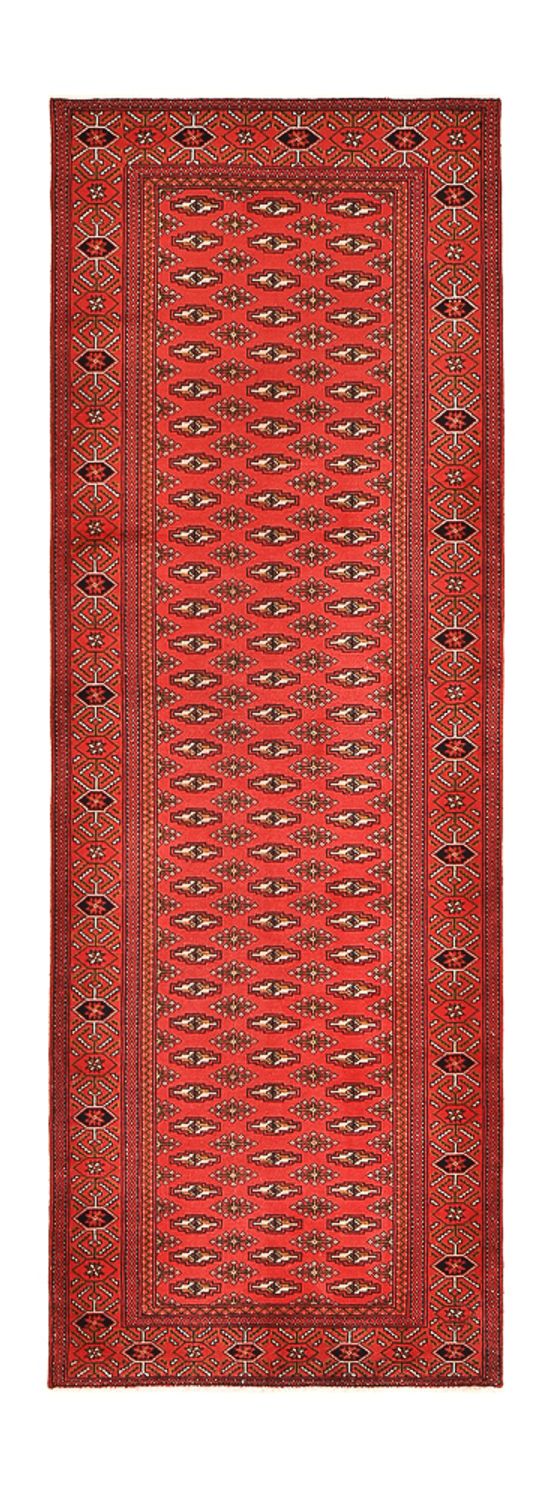 Tapis de couloir Tapis Turkaman - 273 x 98 cm - rouge
