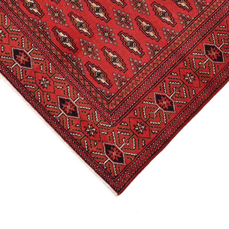 Tapis de couloir Tapis Turkaman - 273 x 98 cm - rouge