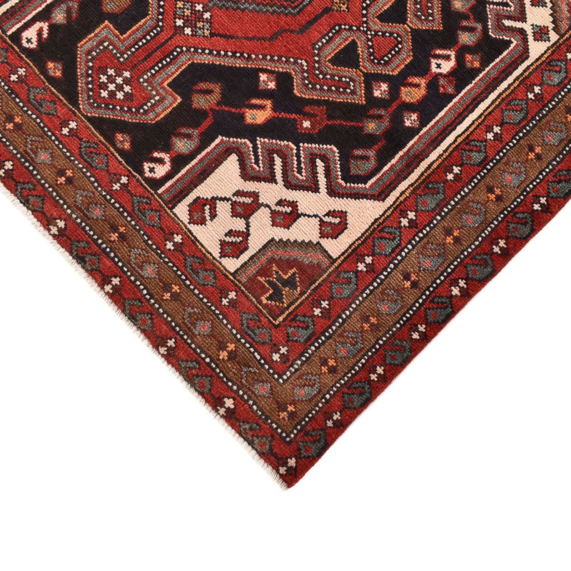 Tapis de couloir Tapis persan - Nomadic - 283 x 104 cm - rouge