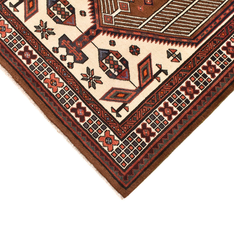 Tapis de couloir Tapis persan - Nomadic - 222 x 100 cm - multicolore
