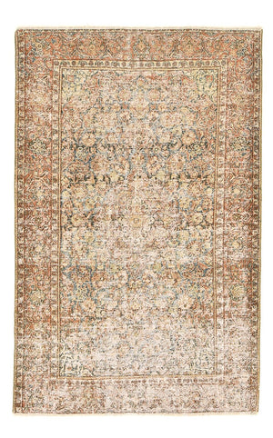 Tapis vintage - 200 x 130 cm - beige foncé