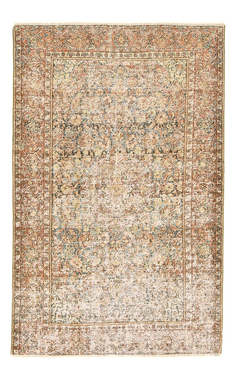 Tapis vintage - 200 x 130 cm - beige foncé