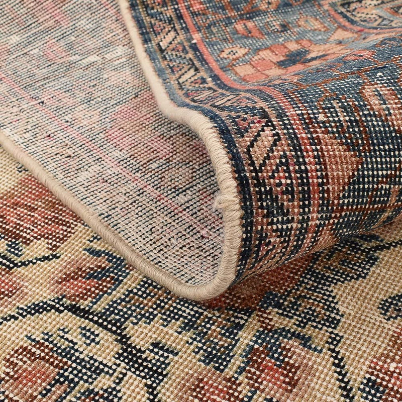 Tapis vintage - 210 x 148 cm - beige foncé