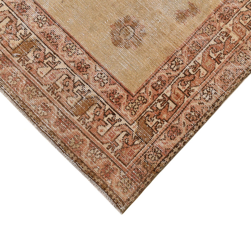 Tapis de couloir Tapis vintage - 350 x 136 cm - beige foncé