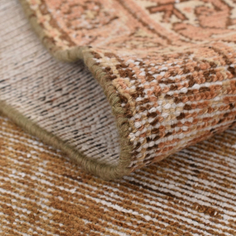 Tapis de couloir Tapis vintage - 350 x 136 cm - beige foncé