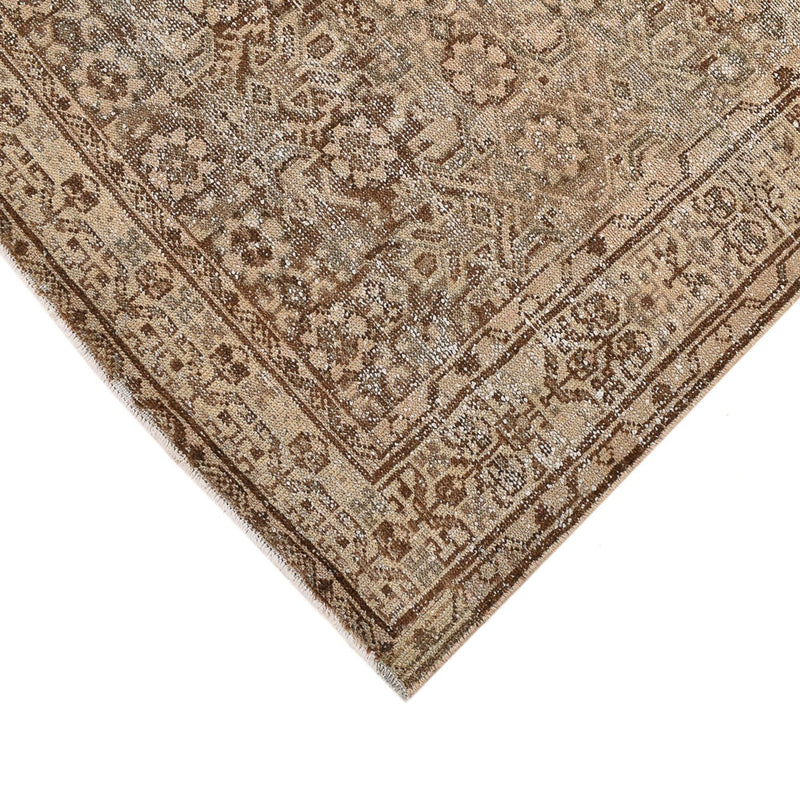 Tapis de couloir Tapis vintage - 408 x 105 cm - beige