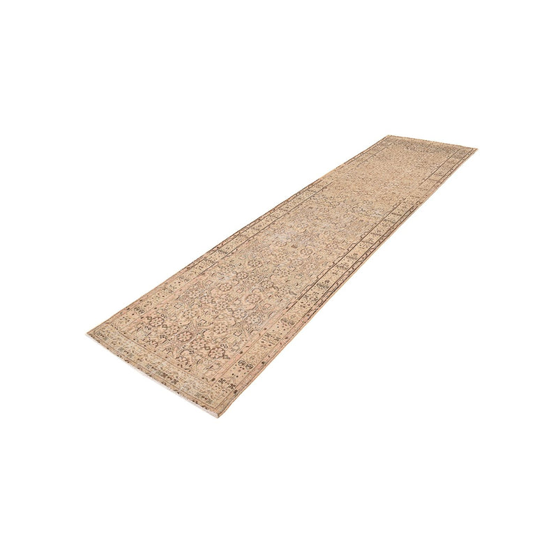 Tapis de couloir Tapis vintage - 408 x 105 cm - beige