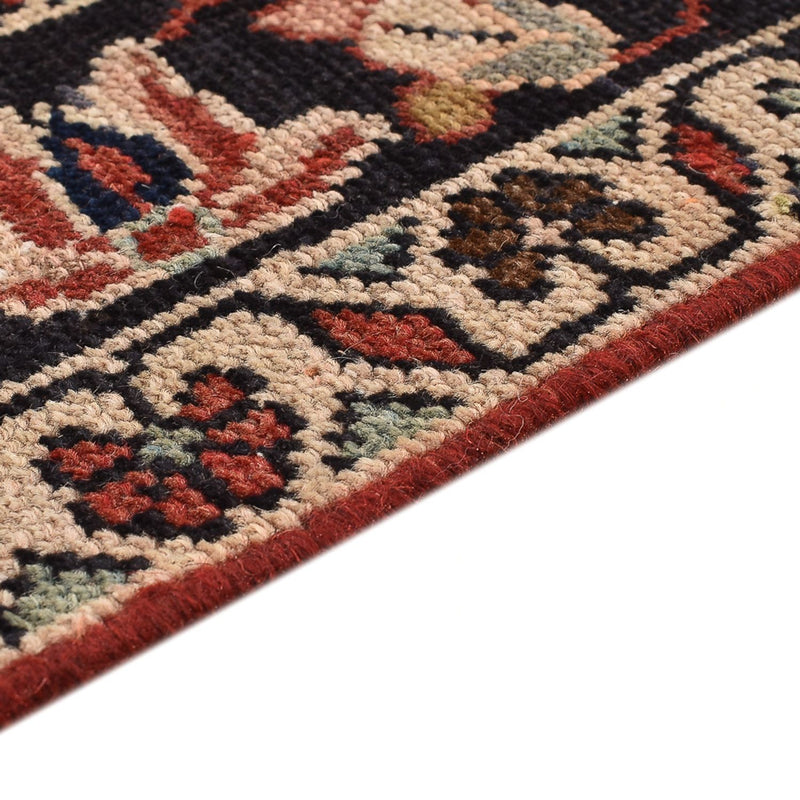 Tapis vintage - 242 x 157 cm - rouge