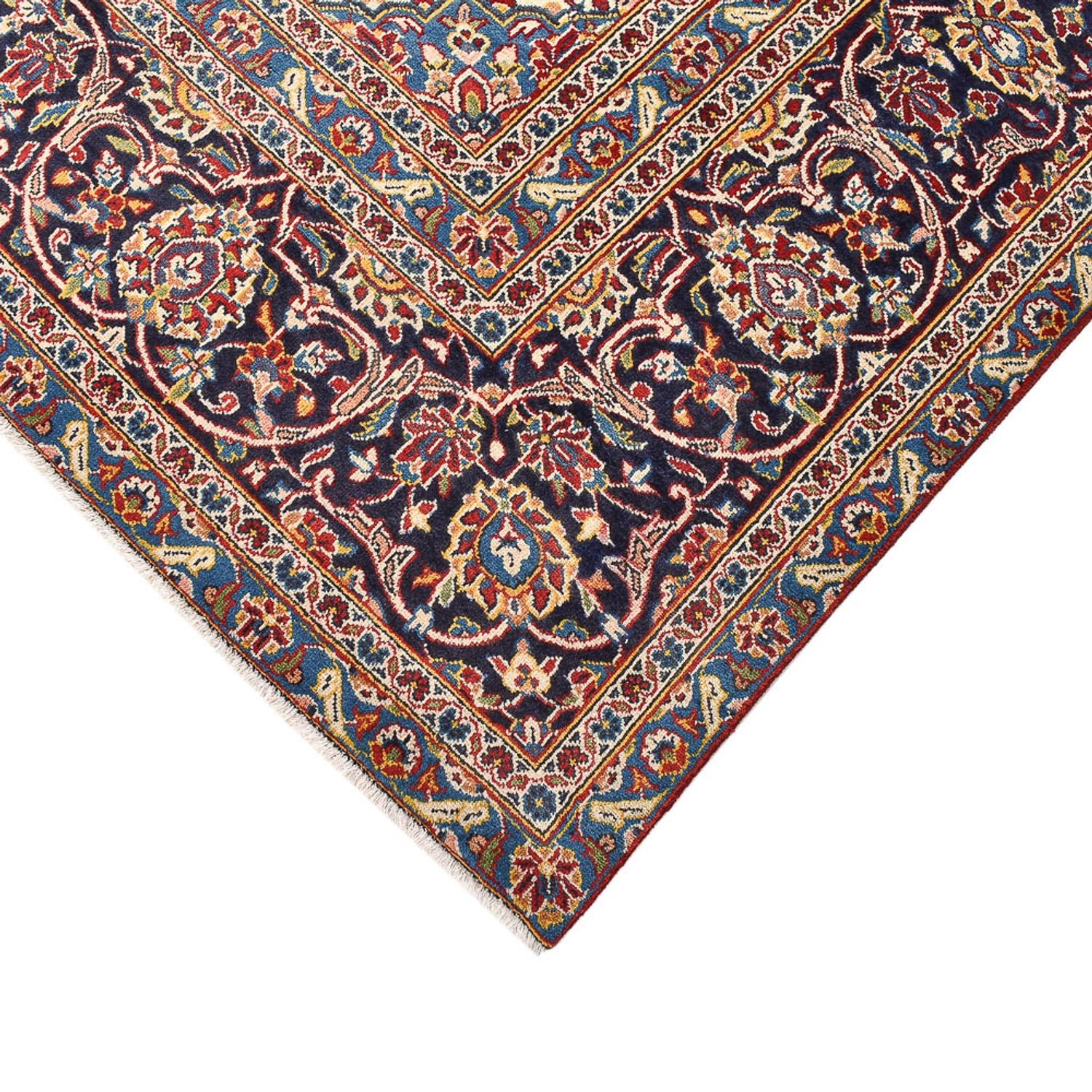 Tapis persan - Keshan - 392 x 290 cm - rouge