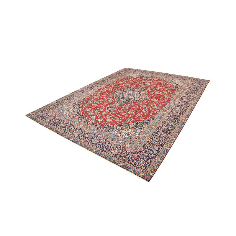 Tapis persan - Keshan - 392 x 290 cm - rouge