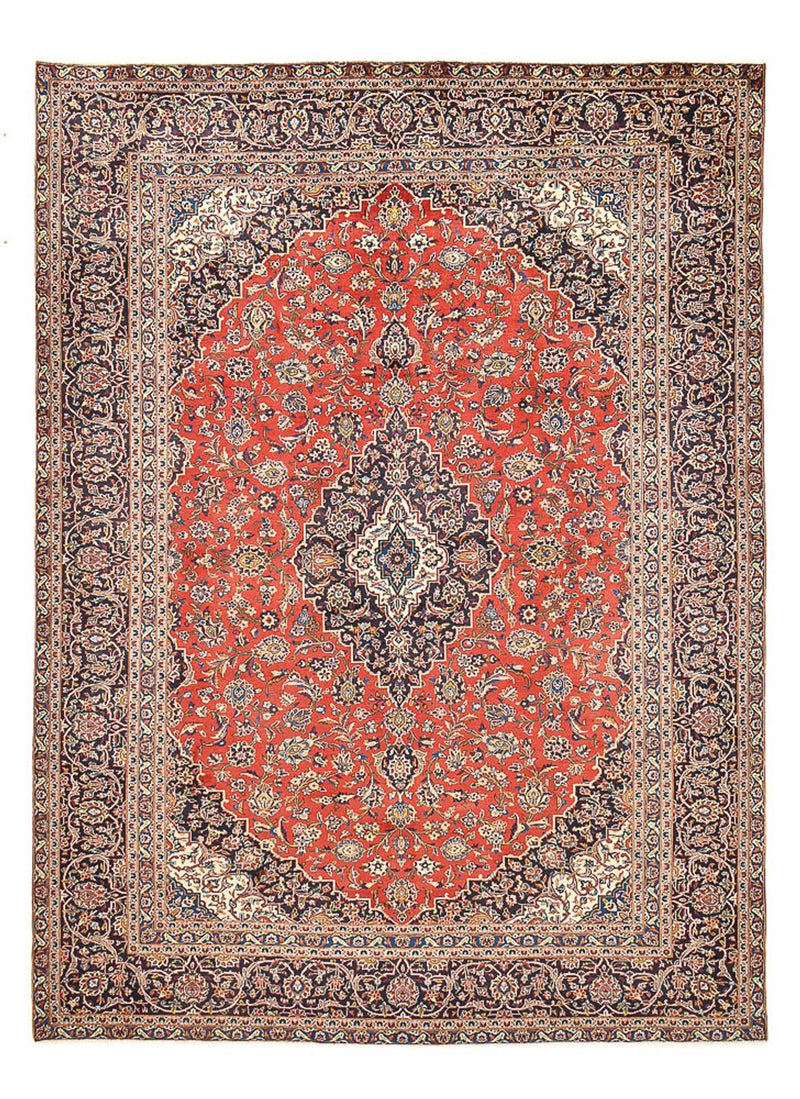 Tapis persan - Keshan - 387 x 285 cm - rouge