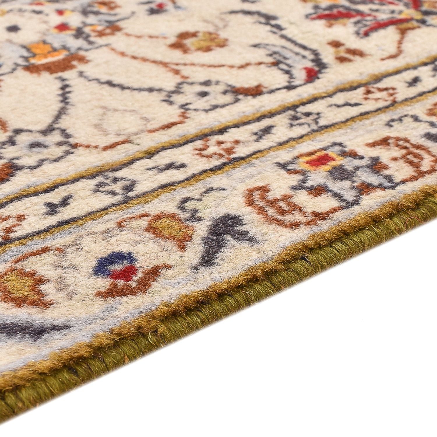 Tapis persan - Keshan - 296 x 198 cm - beige
