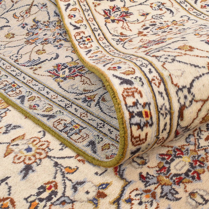 Tapis persan - Keshan - 296 x 198 cm - beige