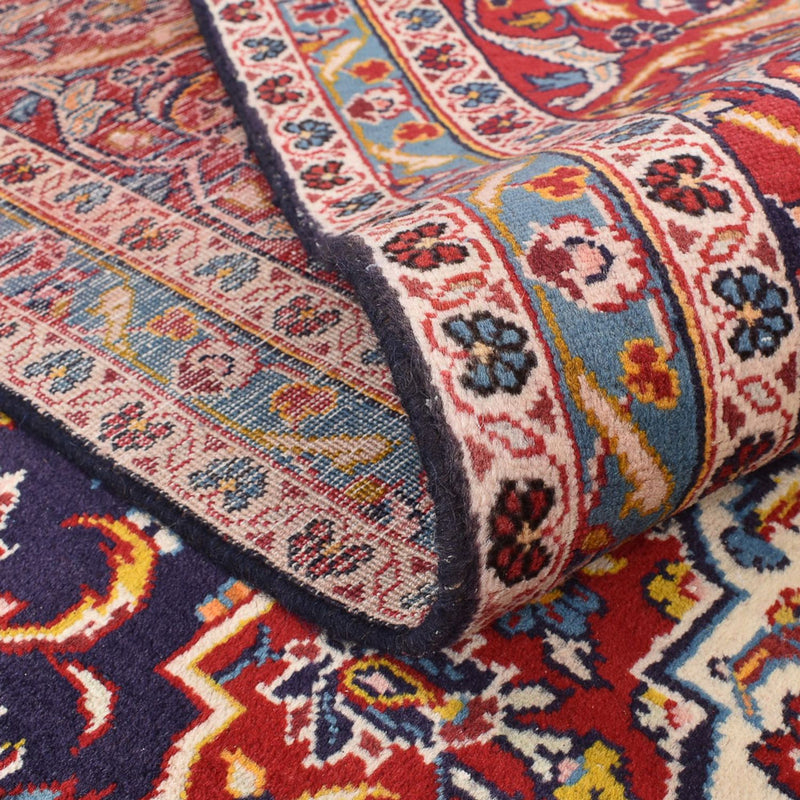 Tapis persan - Keshan - 340 x 255 cm - rouge foncé
