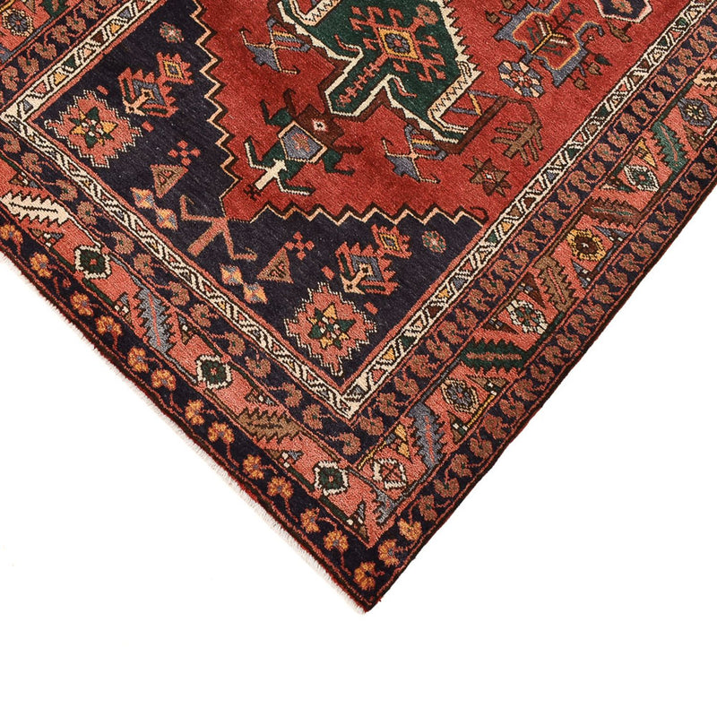 Tapis de couloir Tapis persan - Nomadic - 445 x 105 cm - rouge clair