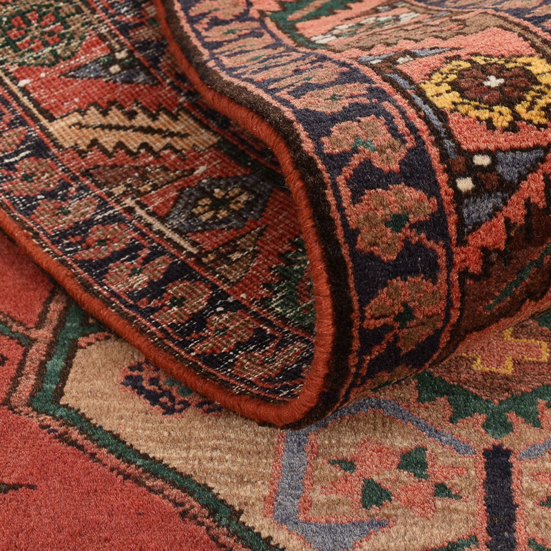 Tapis de couloir Tapis persan - Nomadic - 445 x 105 cm - rouge clair