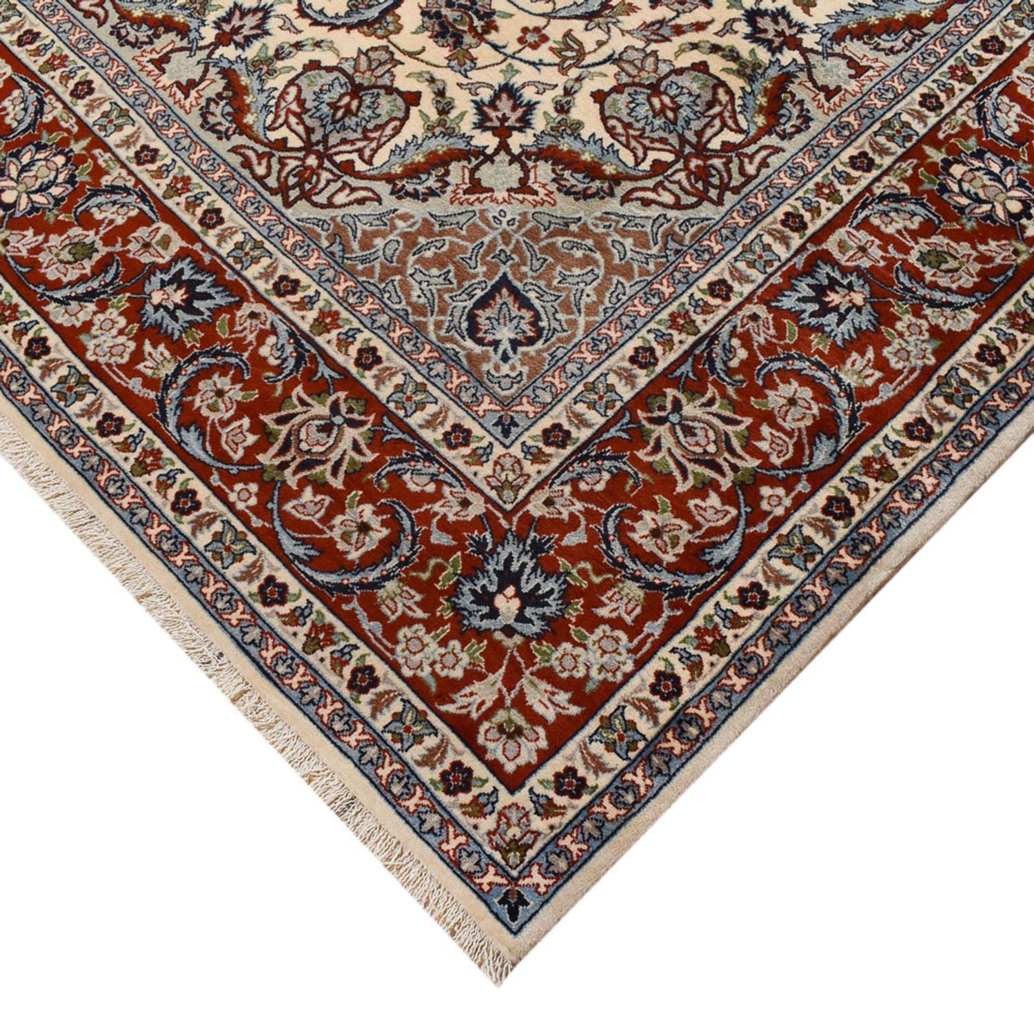 Tapis persan - Isfahan - Premium - 304 x 206 cm - sable