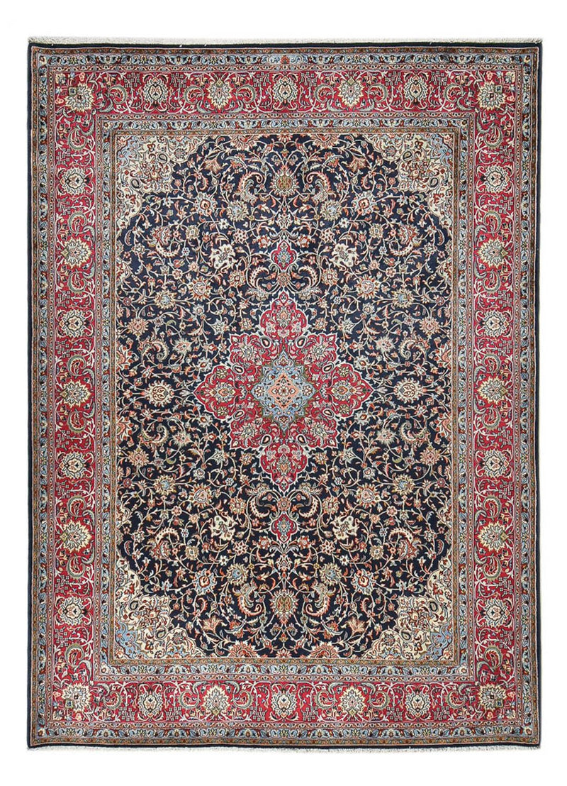 Tapis persan - Classique - 353 x 250 cm - bleu foncé