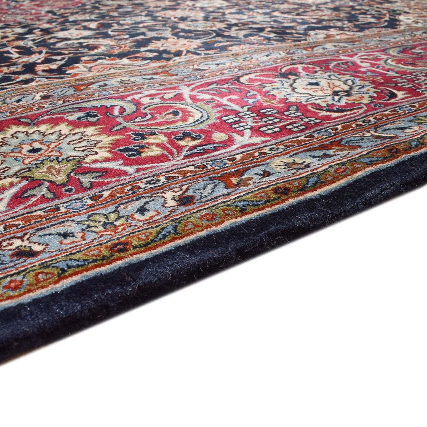 Tapis persan - Classique - 353 x 250 cm - bleu foncé