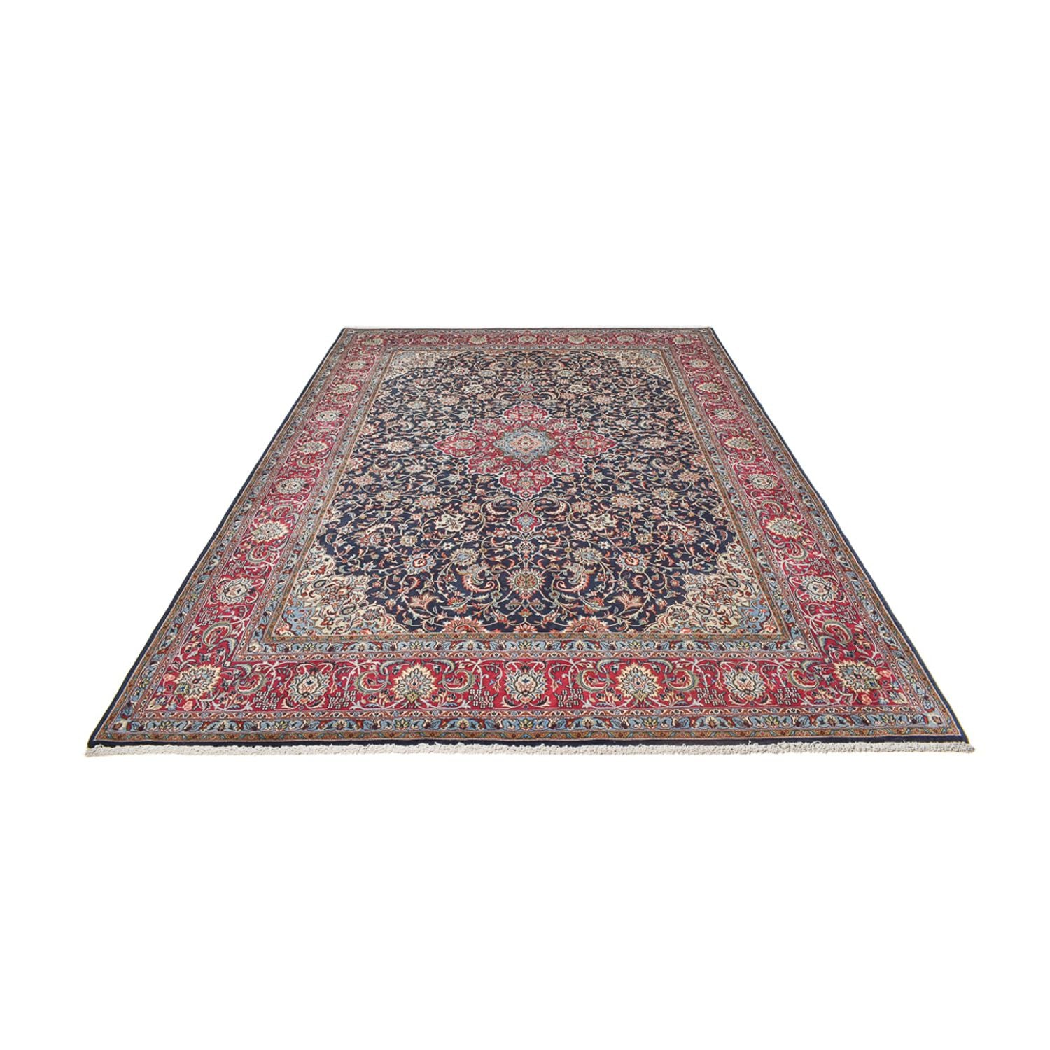 Tapis persan - Classique - 353 x 250 cm - bleu foncé