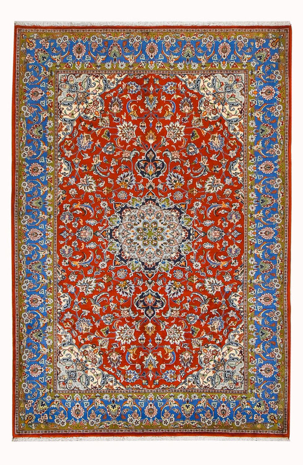 Tapis persan - Royal - Royal - 280 x 185 cm - rouge