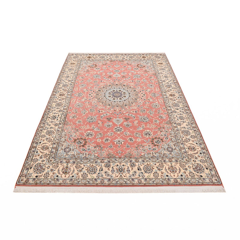 Tapis persan - Nain - Royal - 293 x 202 cm - rouge clair