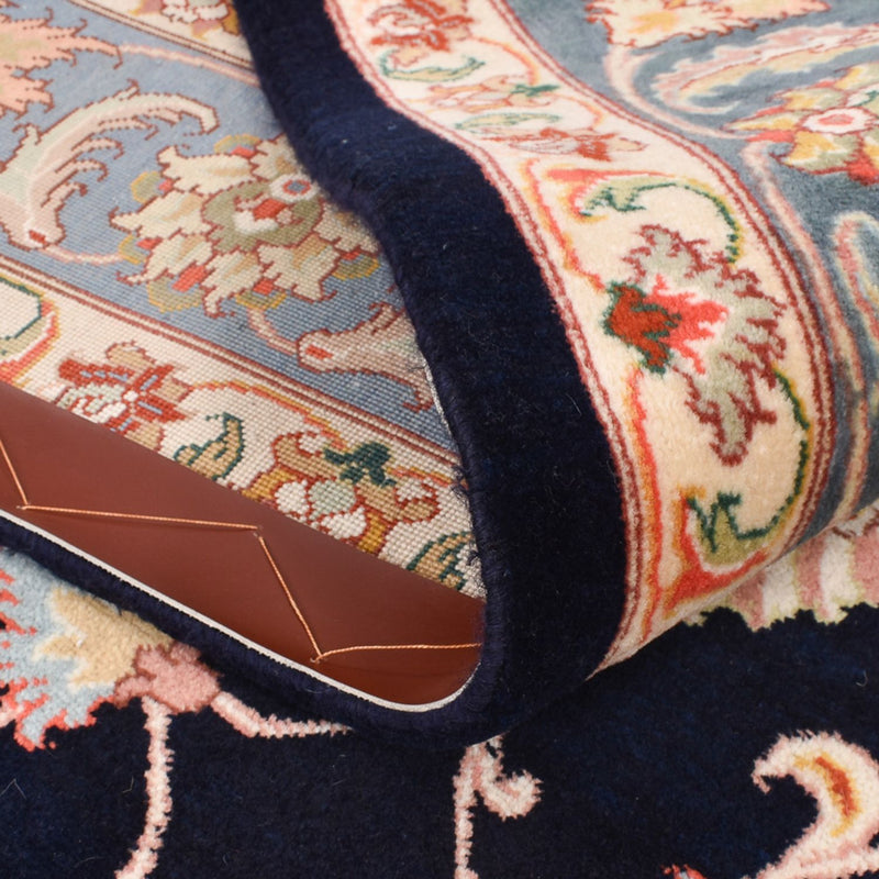 Tapis persan - Bidjar - 265 x 170 cm - bleu foncé