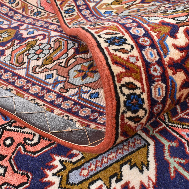 Tapis persan - Nomadic carré  - 200 x 194 cm - rouge clair