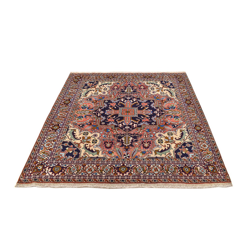 Tapis persan - Nomadic carré  - 200 x 194 cm - rouge clair