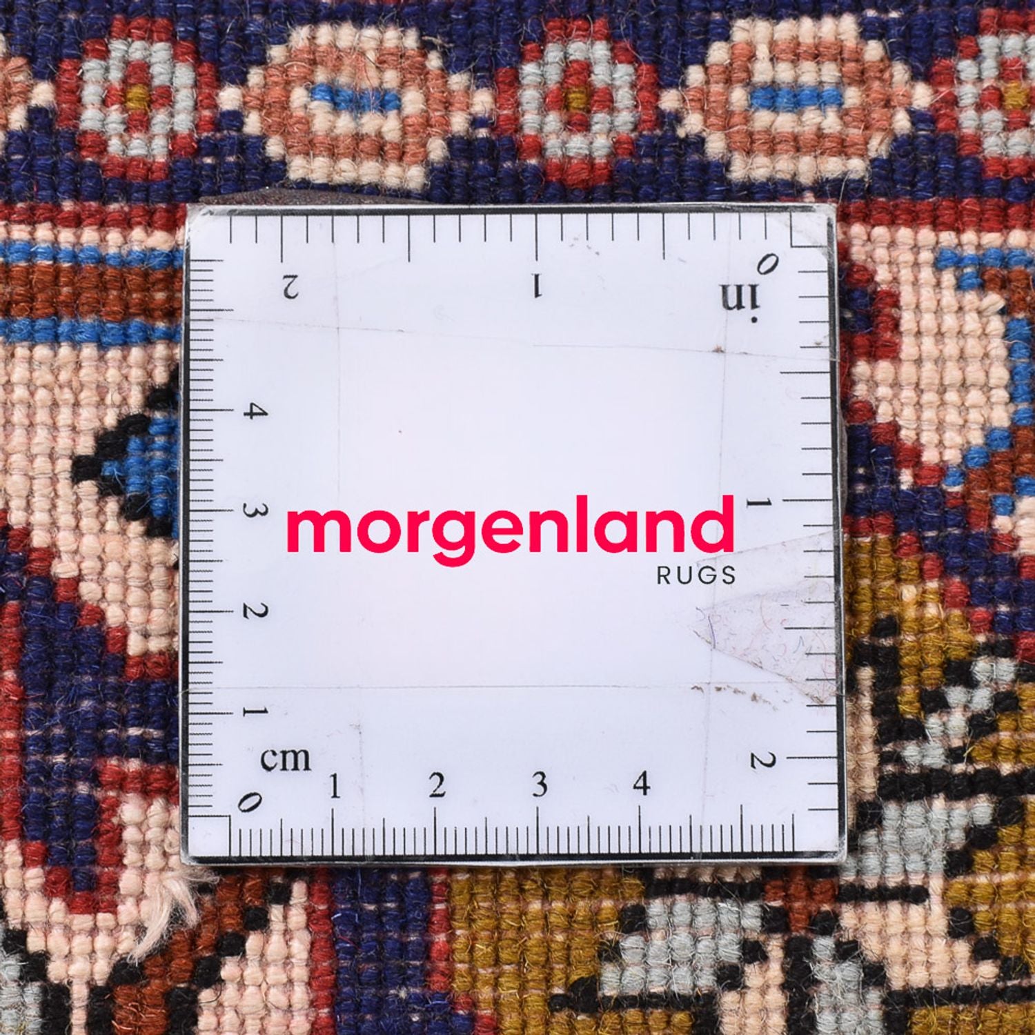 Tapis persan - Nomadic carré  - 200 x 194 cm - rouge clair