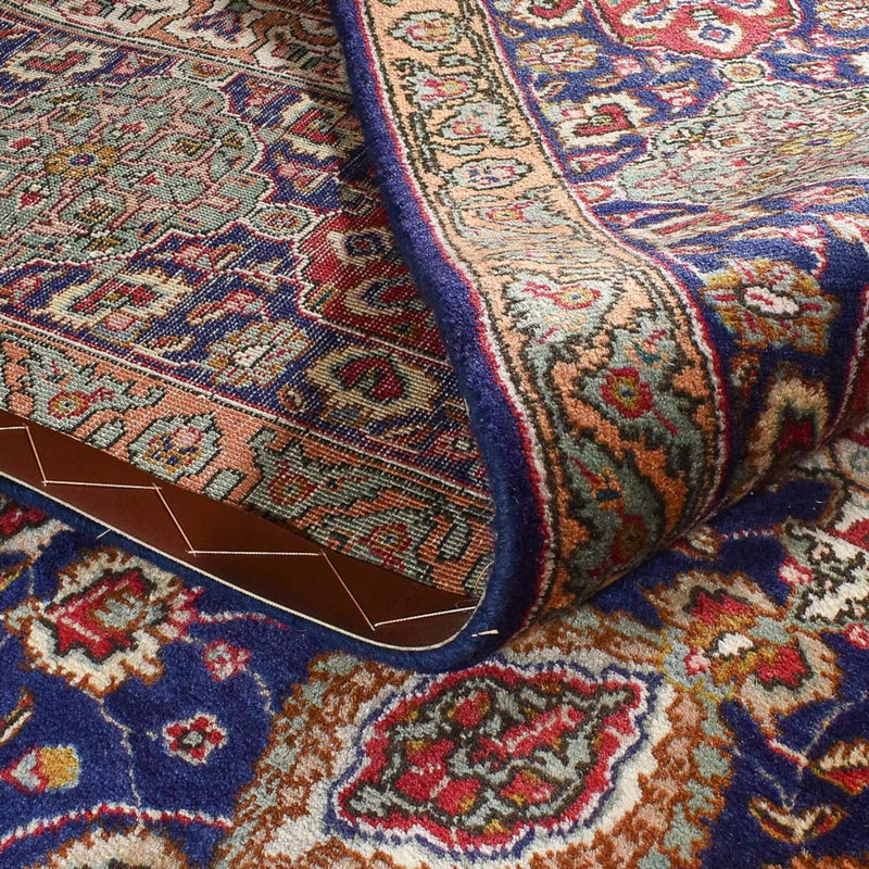 Tapis persan - Tabriz - Royal - 387 x 297 cm - bleu foncé