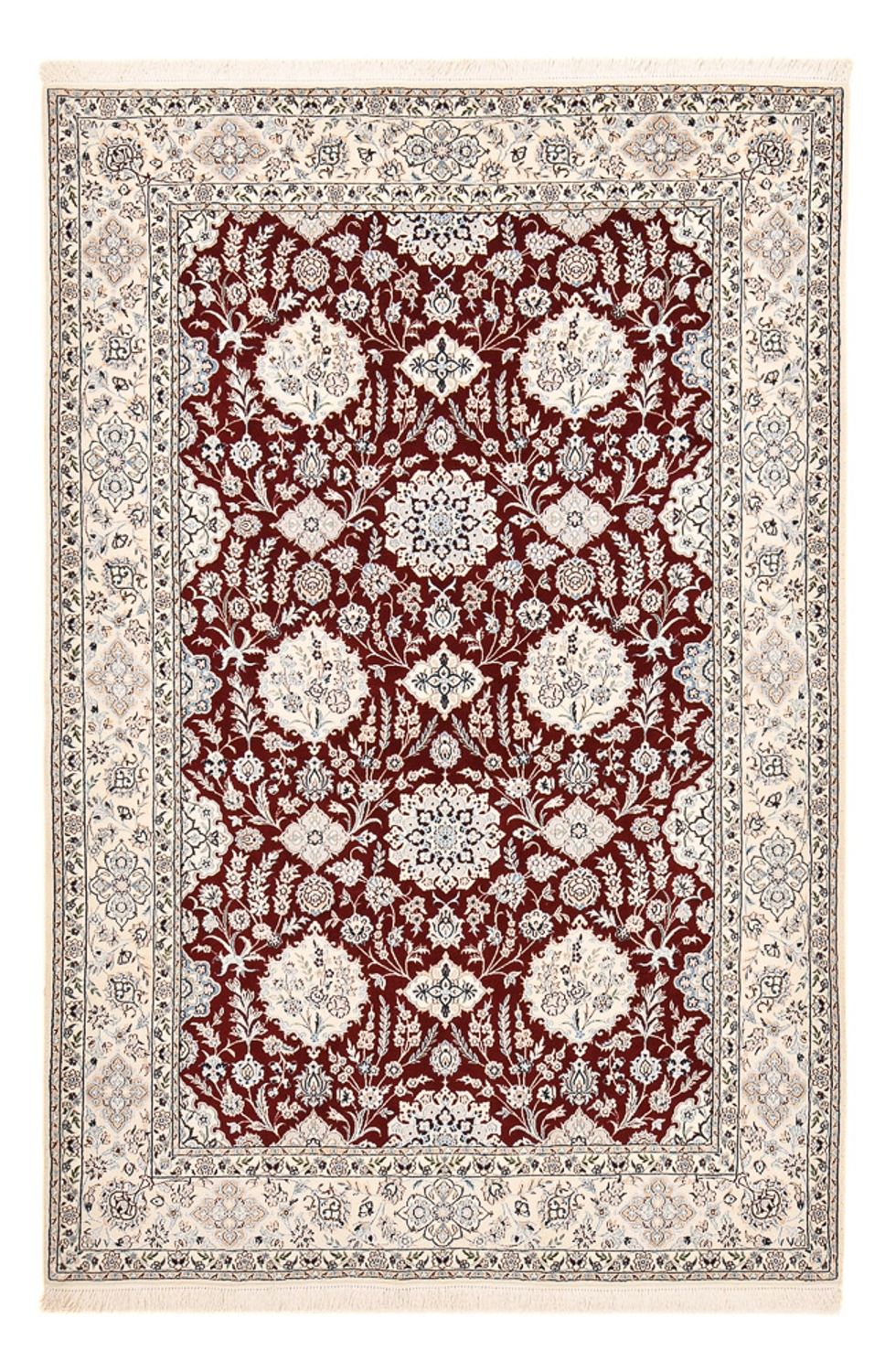 Tapis persan - Nain - Premium - 227 x 146 cm - rouge