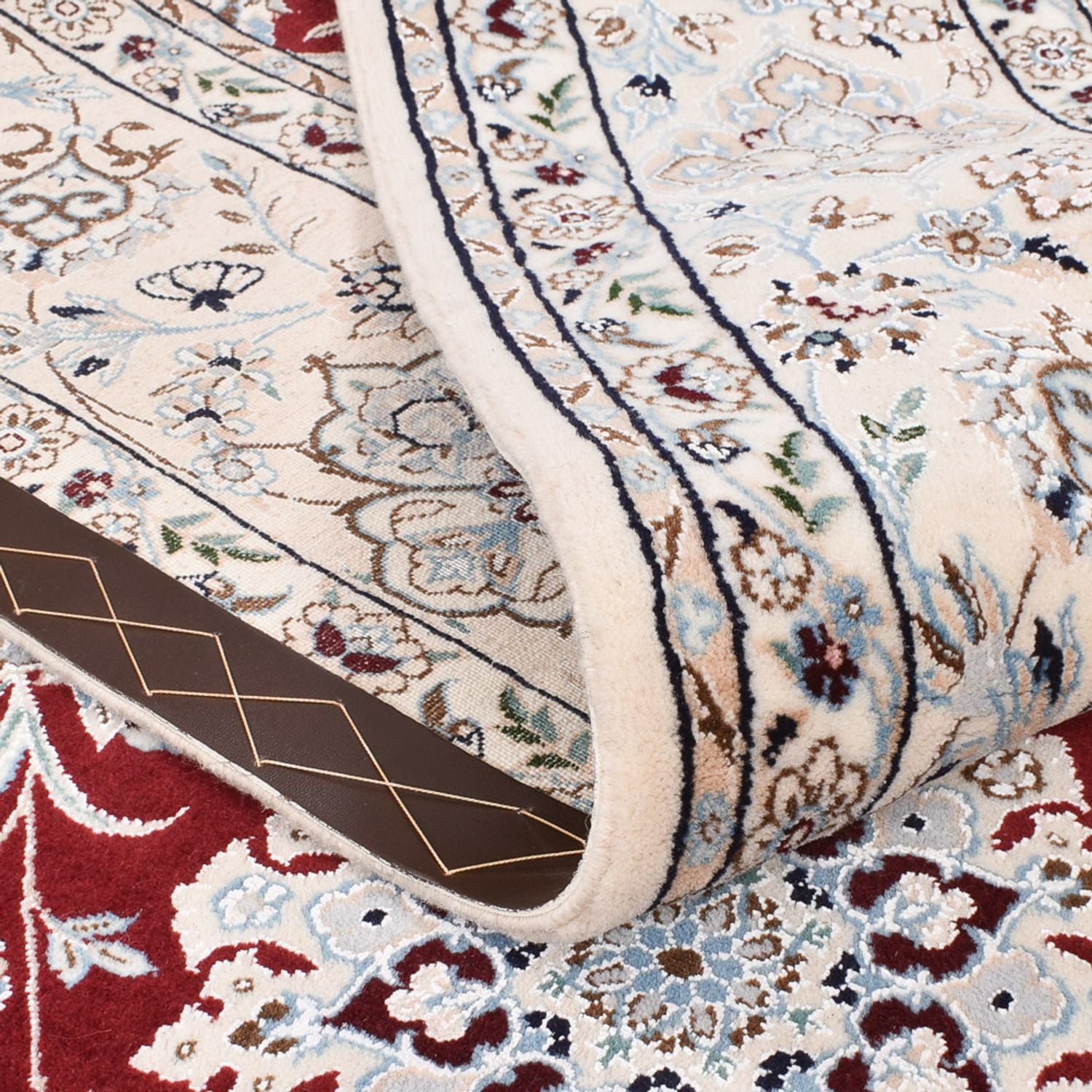 Tapis persan - Nain - Premium - 227 x 146 cm - rouge