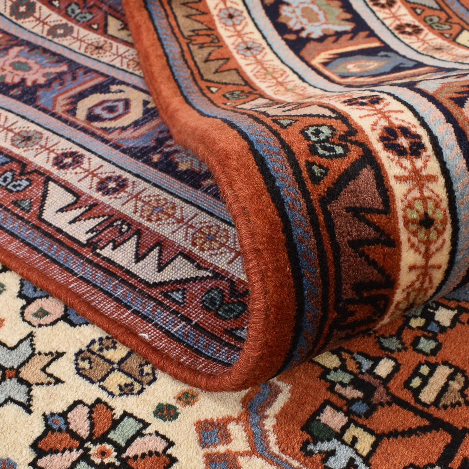 Tapis Gabbeh - Persan Kashkuli - 295 x 201 cm - sable