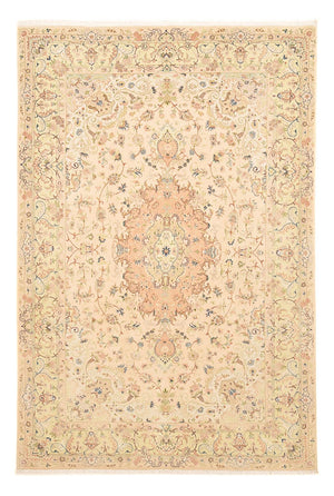 Tapis persan - Tabriz - Royal - 303 x 201 cm - beige clair