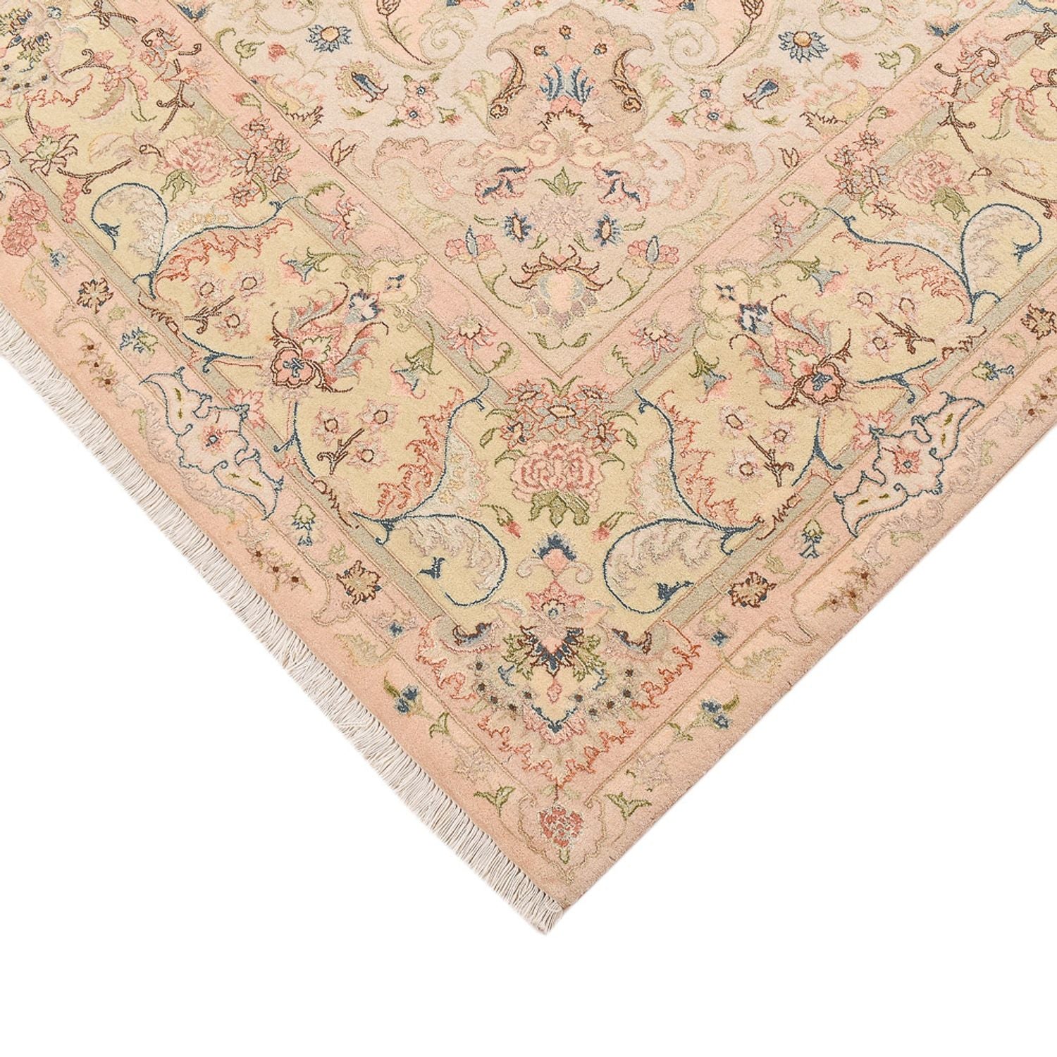 Tapis persan - Tabriz - Royal - 303 x 201 cm - beige clair